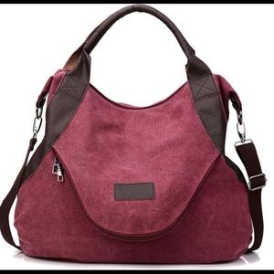NEW Women's Casual Large Canvas Handbag
